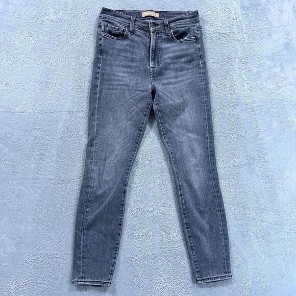 7 For All Mankind Denim - 7 For All Mankind Luxe Vintage Jeans Women's 28 Ankle Skinny Italy‎ Gray